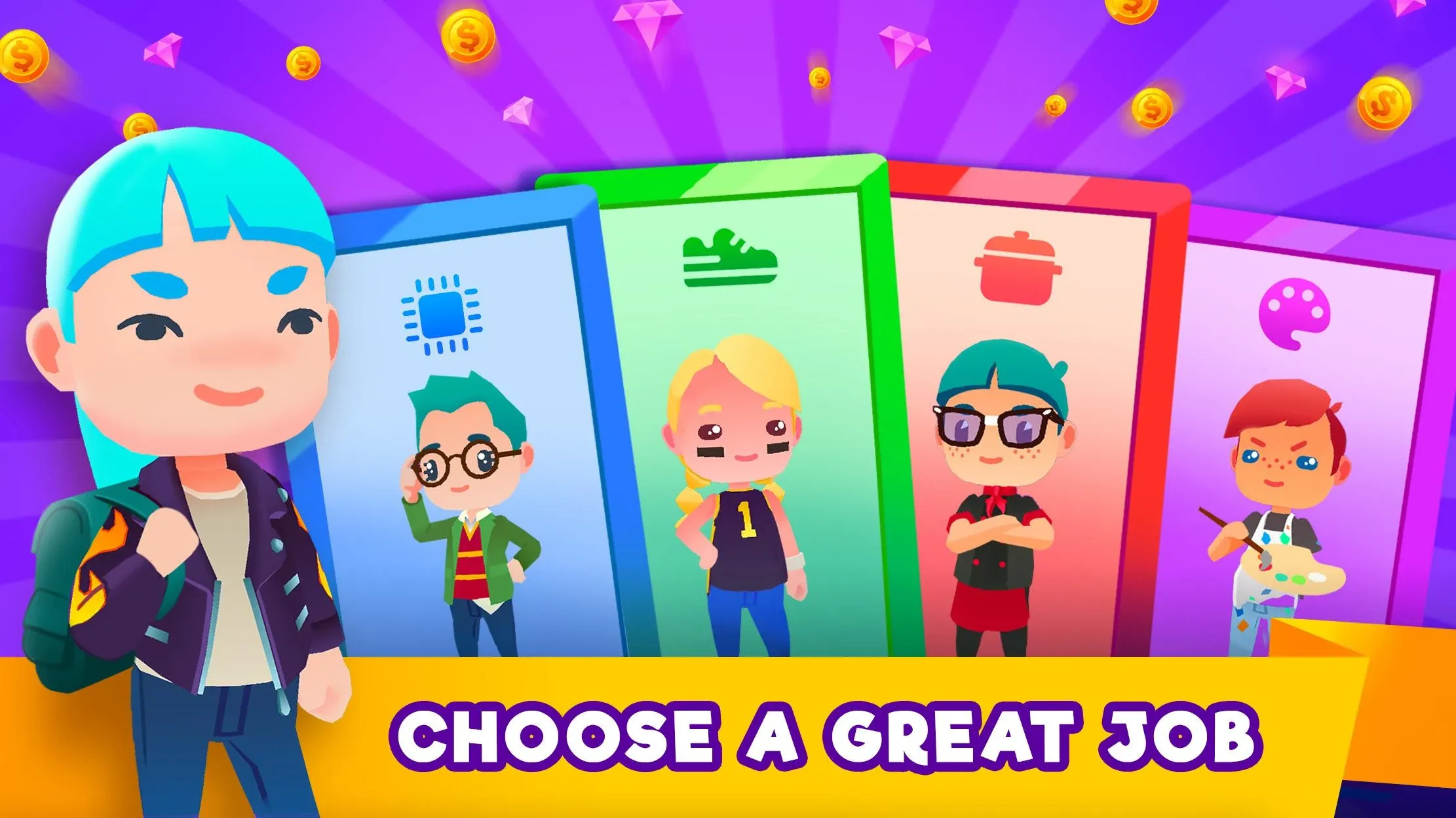 Idle Life Sim - Simulator Game v1.4.8 APK Мод (Много денег) Screenshot 2