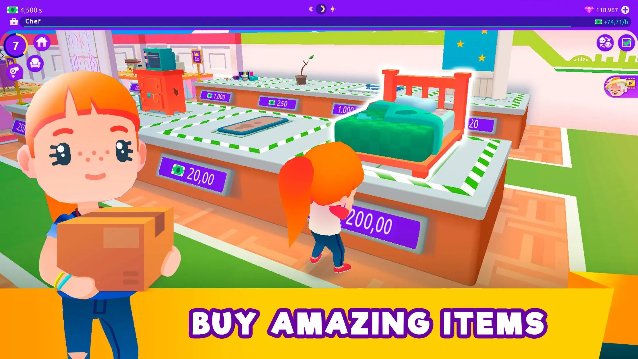 Idle Life Sim - Simulator Game v1.4.8 APK Мод (Много денег) Screenshot 5