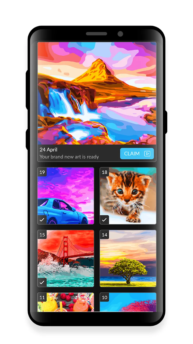 Antistress - Раскраска чисел v3.53.1 APK Мод (Много денег) Screenshot 4