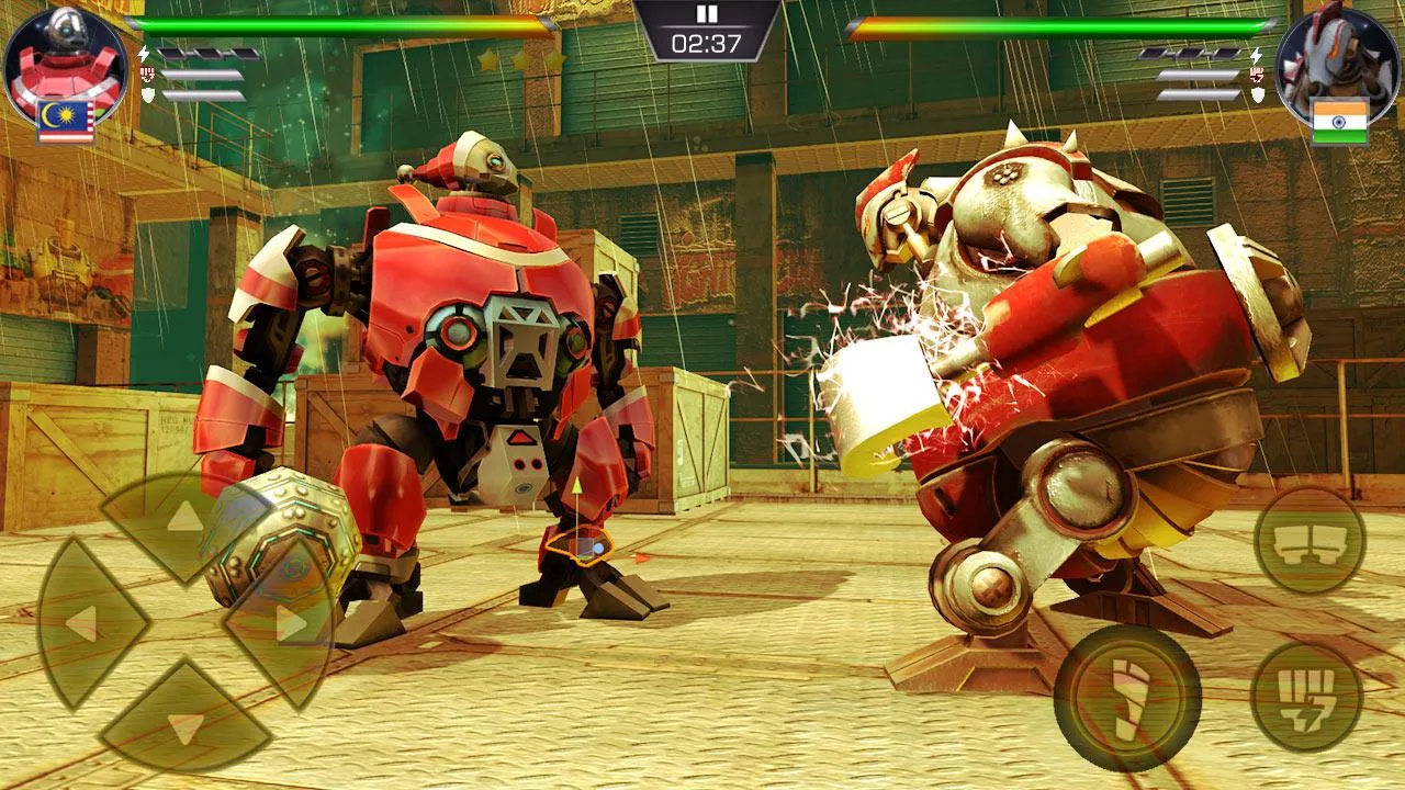 Clash Of Robots – Лучшая боевая игра 3D [мод: много денег] Screenshot 3