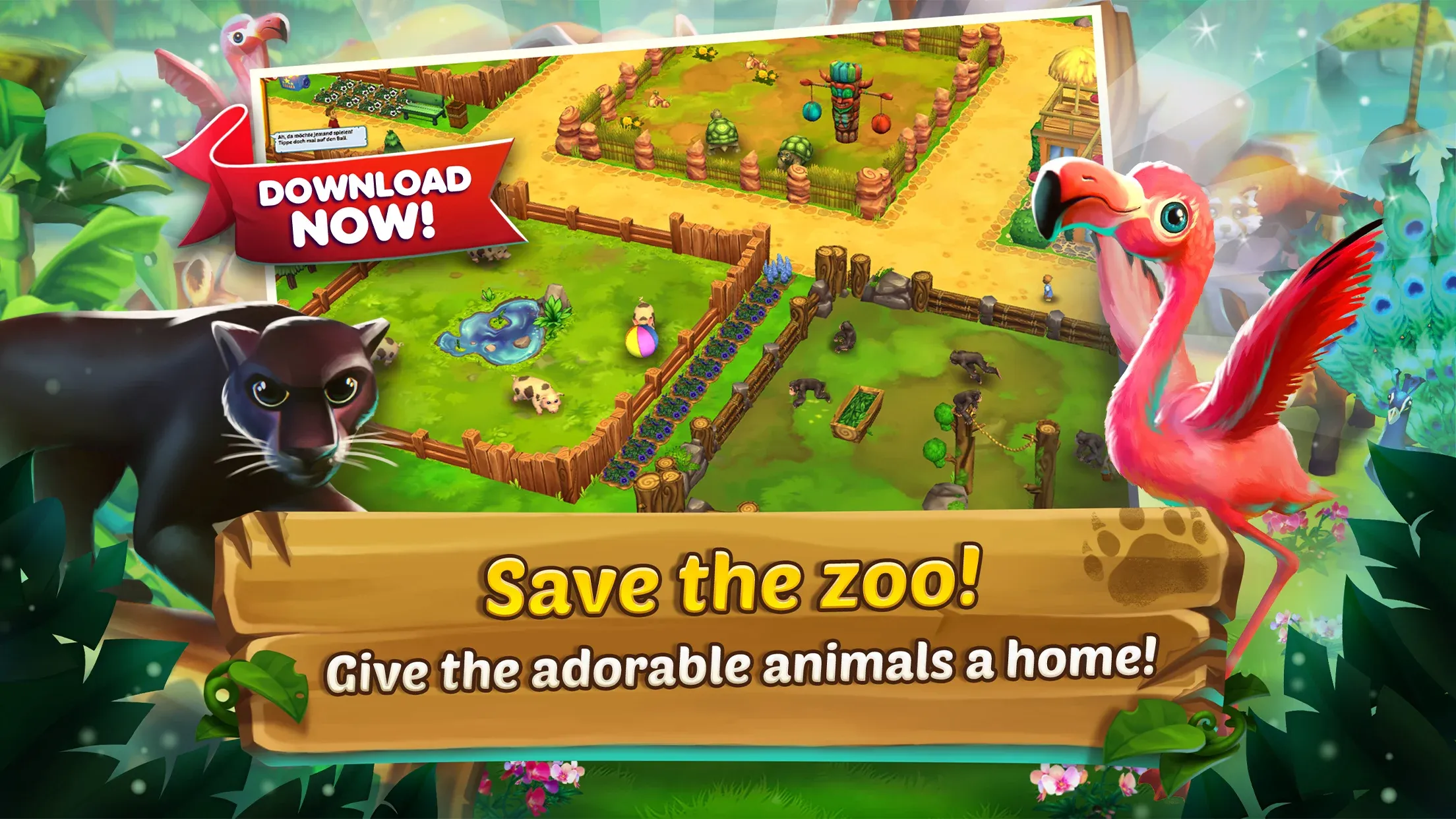 Zoo 2: Animal Park v14.1.3 APK Мод (Много денег) Screenshot 1 Zoo 2: Animal Park v14.1.3 APK Мод (Много денег) Screenshot 1
