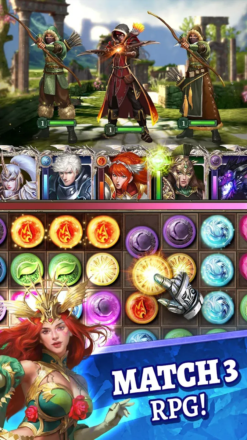 Legendary: Game of Heroes v3.19.15 APK Мод (Меню, Множитель урона, Режим бога) Screenshot 2
