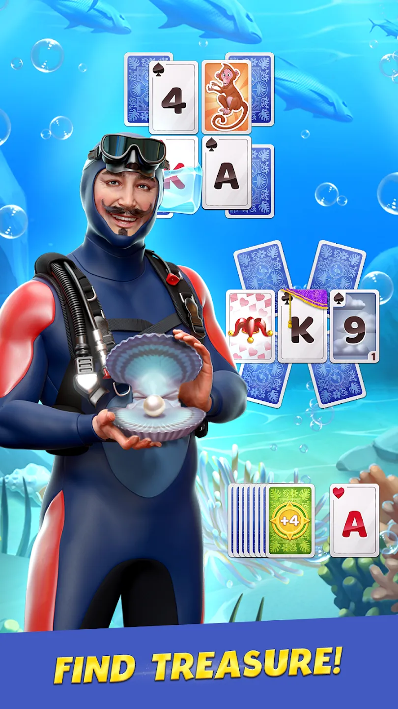 Solitaire Cruise карты солитер v4.13.1 APK Мод (Много денег) Screenshot 1 Solitaire Cruise карты солитер v4.13.1 APK Мод (Много денег) Screenshot 1