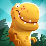 Скачать взлом Dino Bash Мод (Меню, Много денег и жизней,  VIP) на Андроид