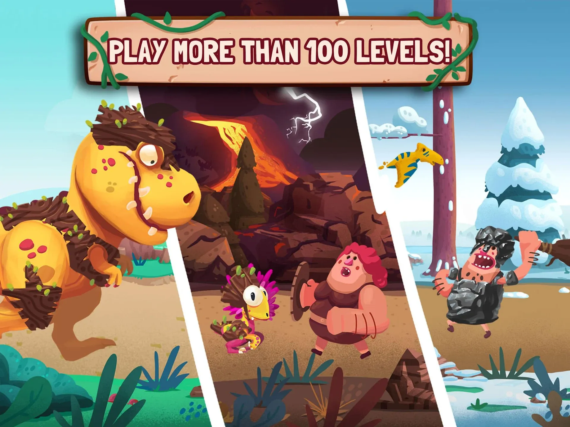 Dino Bash v1.13.9 APK Мод (Меню, Много денег и жизней,  VIP) Screenshot 4
