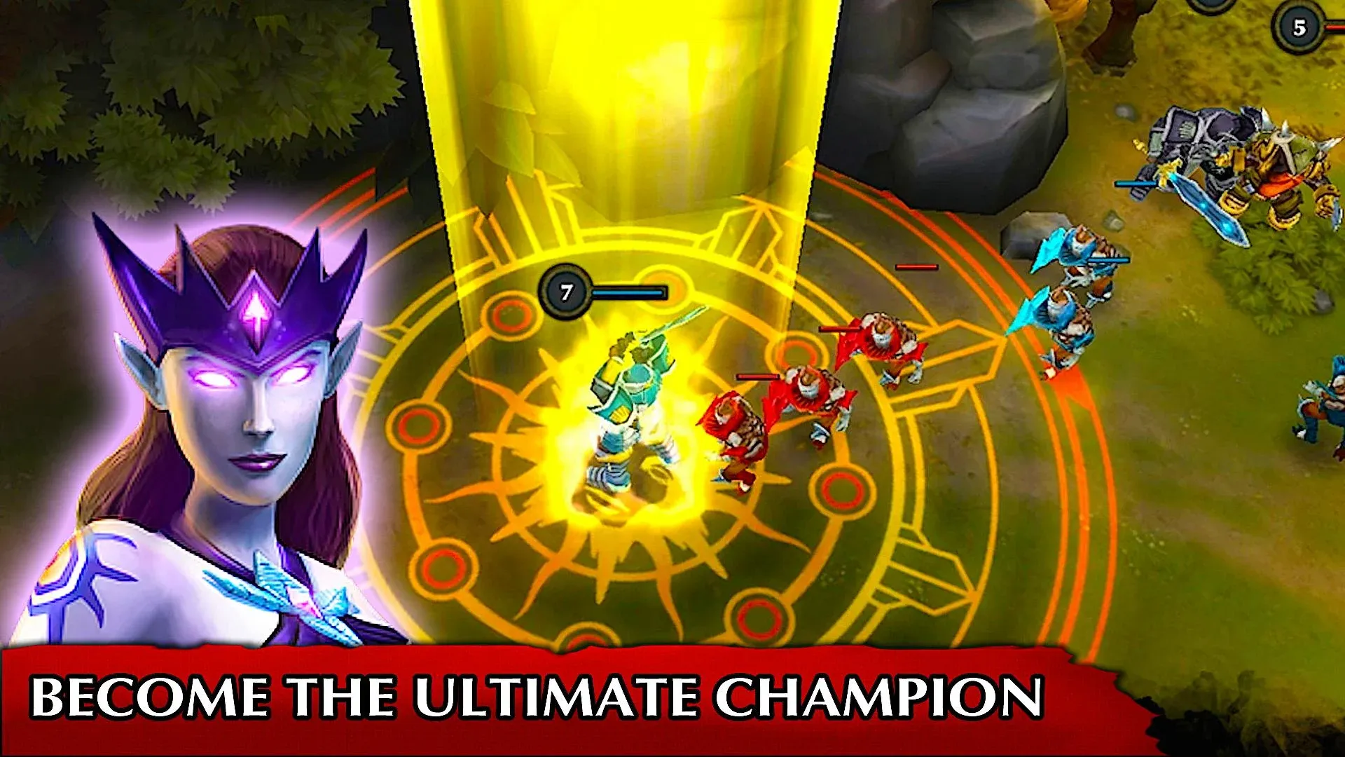 Legendary Heroes MOBA Offline v3.53.0 APK Мод (Много денег) Screenshot 1