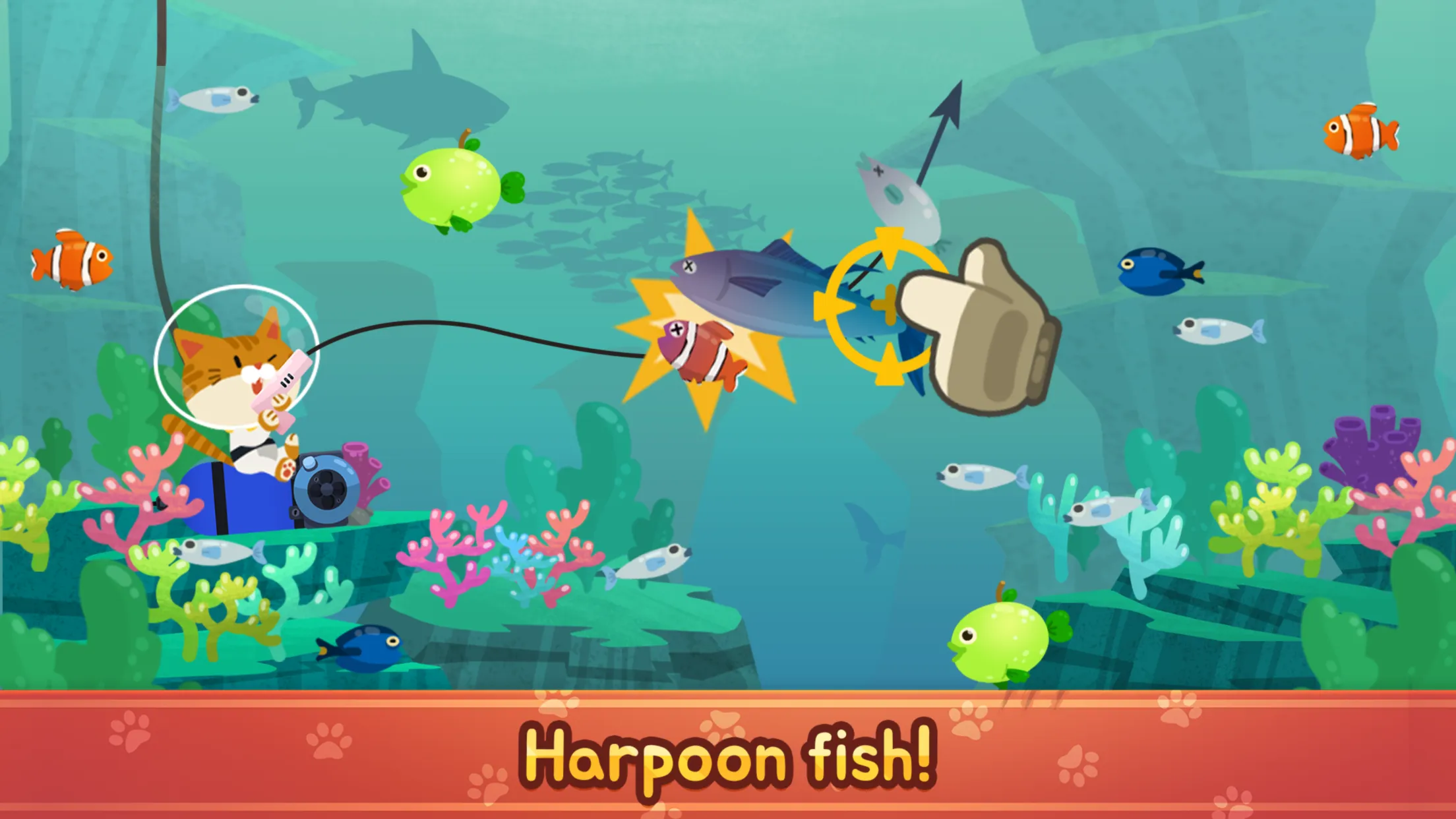 The Fishercat v4.3.10 APK Мод (Много денег) Screenshot 4