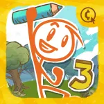 Взломанный Draw a Stickman: EPIC 3 Мод (Много сердец) на Андроид