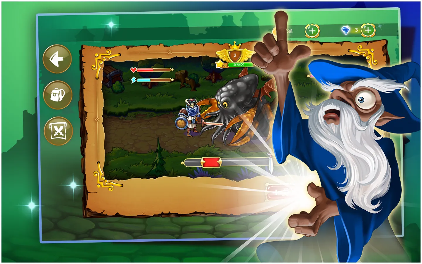 Doodle Kingdom HD [мод: много денег] Screenshot 3
