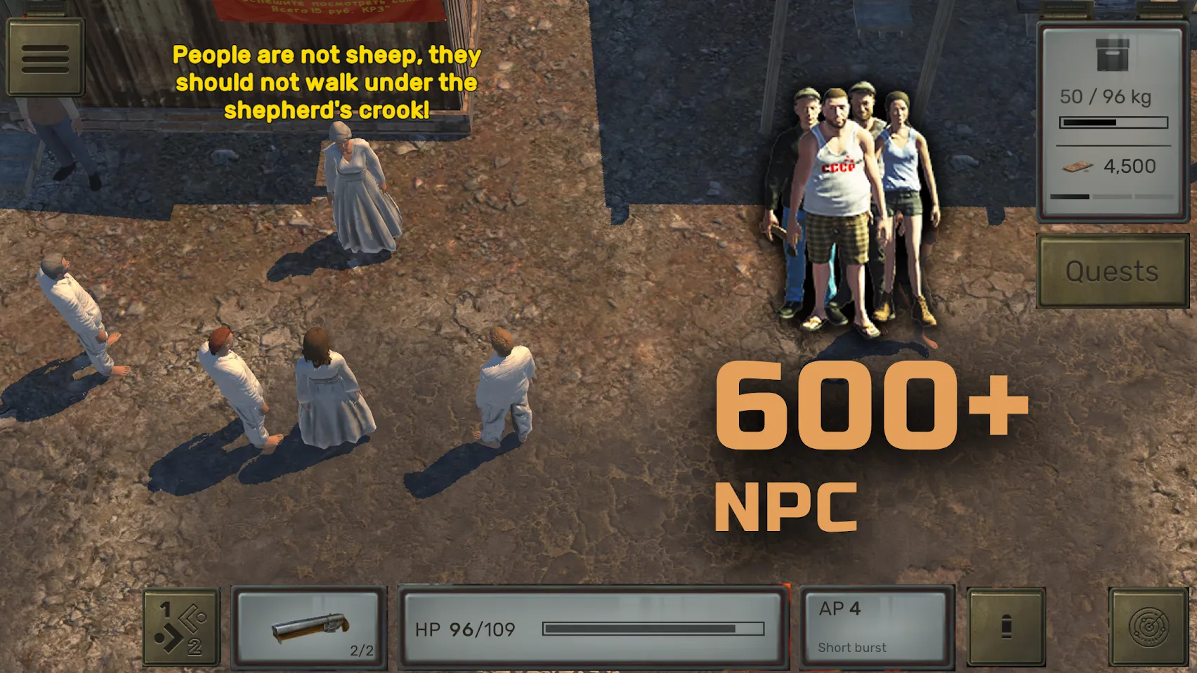 Atom RPG v1.51 APK Мод (Полная версия) Screenshot 3 Atom RPG v1.51 APK Мод (Полная версия) Screenshot 3