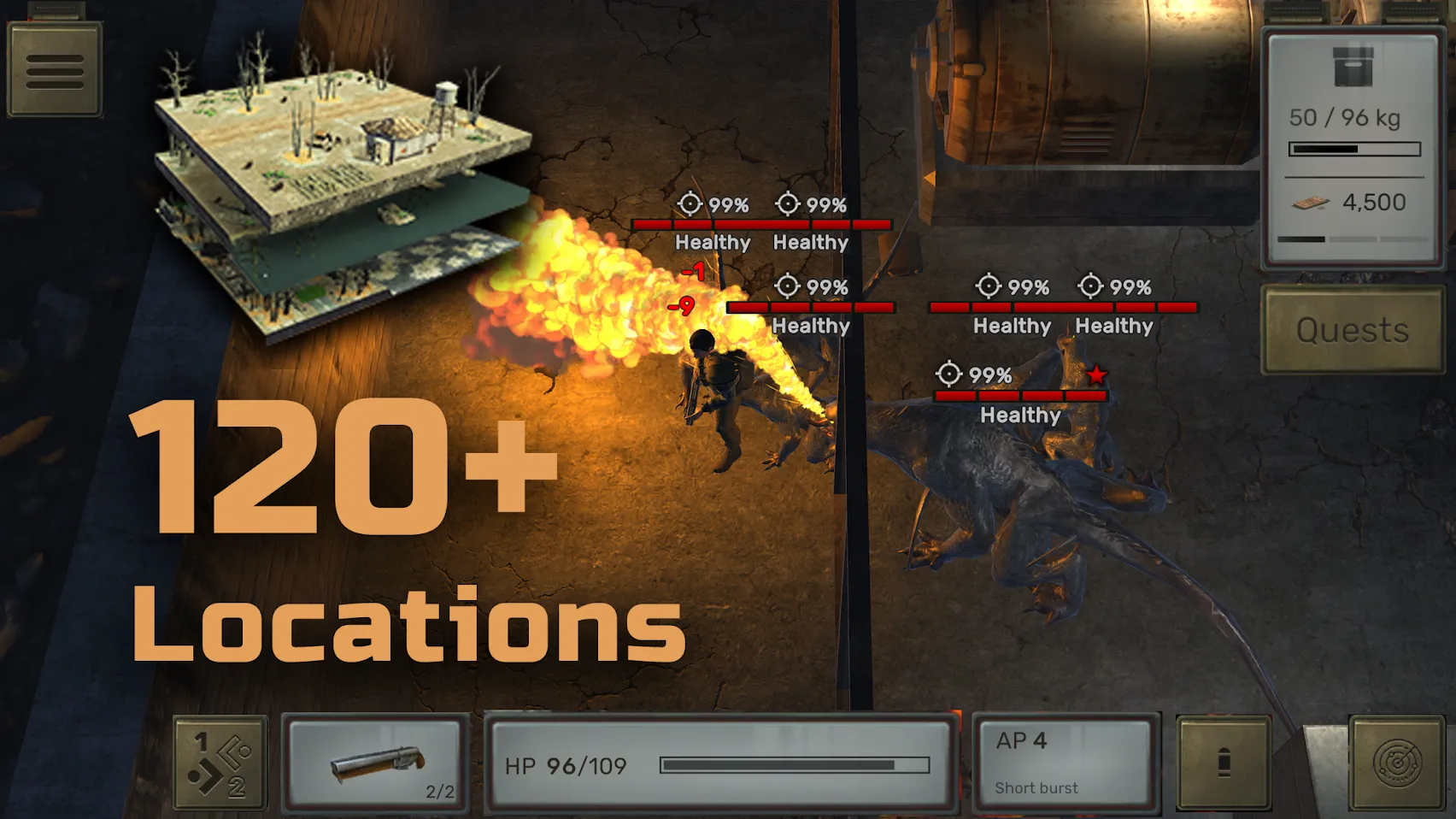 Atom RPG v1.51 APK Мод (Полная версия) Screenshot 5 Atom RPG v1.51 APK Мод (Полная версия) Screenshot 5