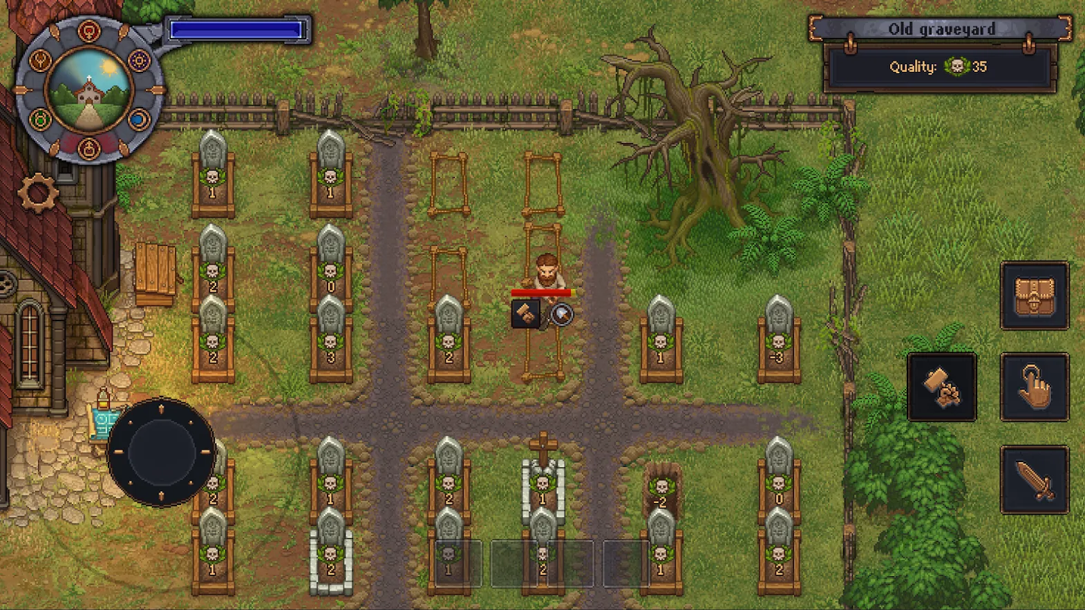 Graveyard Keeper [мод: всё открыто] Screenshot 1
