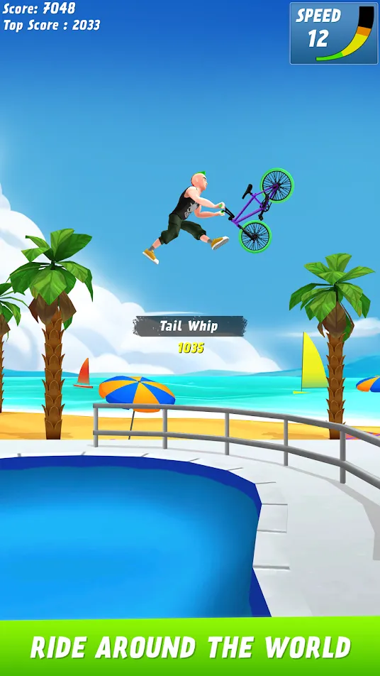 Max Air BMX [мод: бесплатные покупки] Screenshot 3
