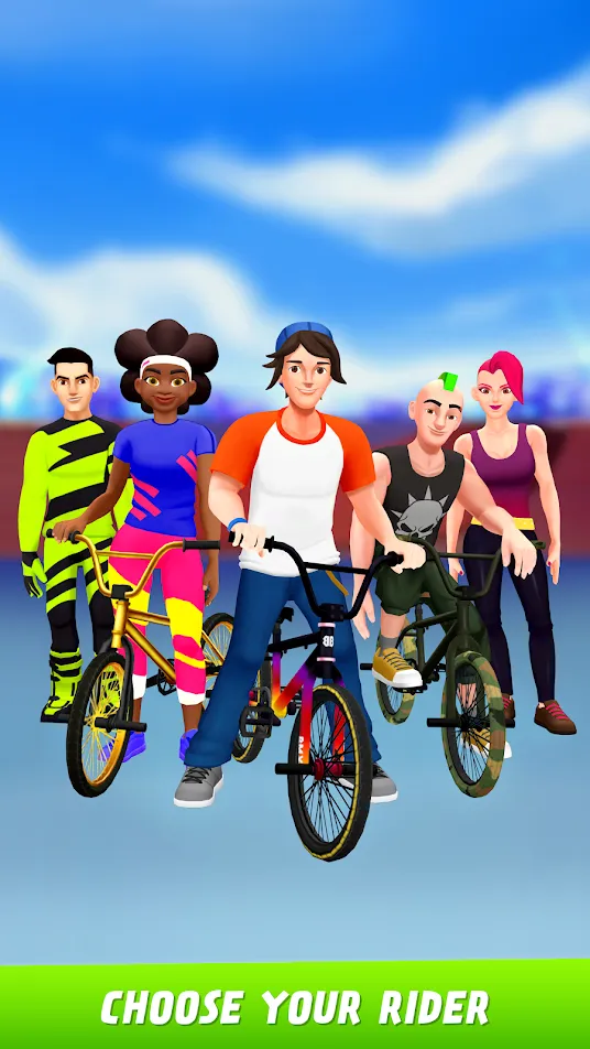 Max Air BMX [мод: бесплатные покупки] Screenshot 5