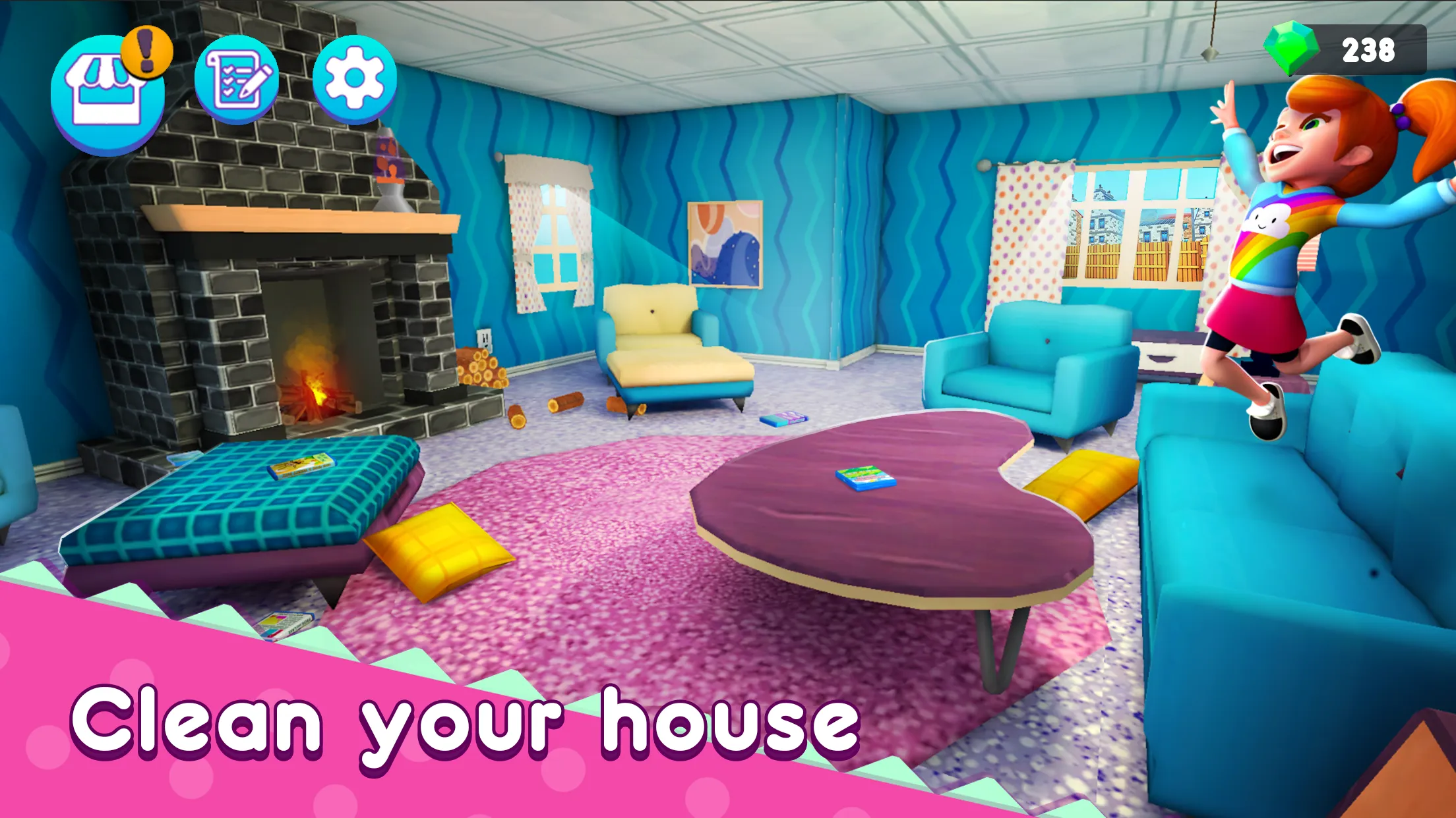 Мама Симулятор: Семейная жизнь v2.3.1.1024 APK Мод (Много денег) Screenshot 2