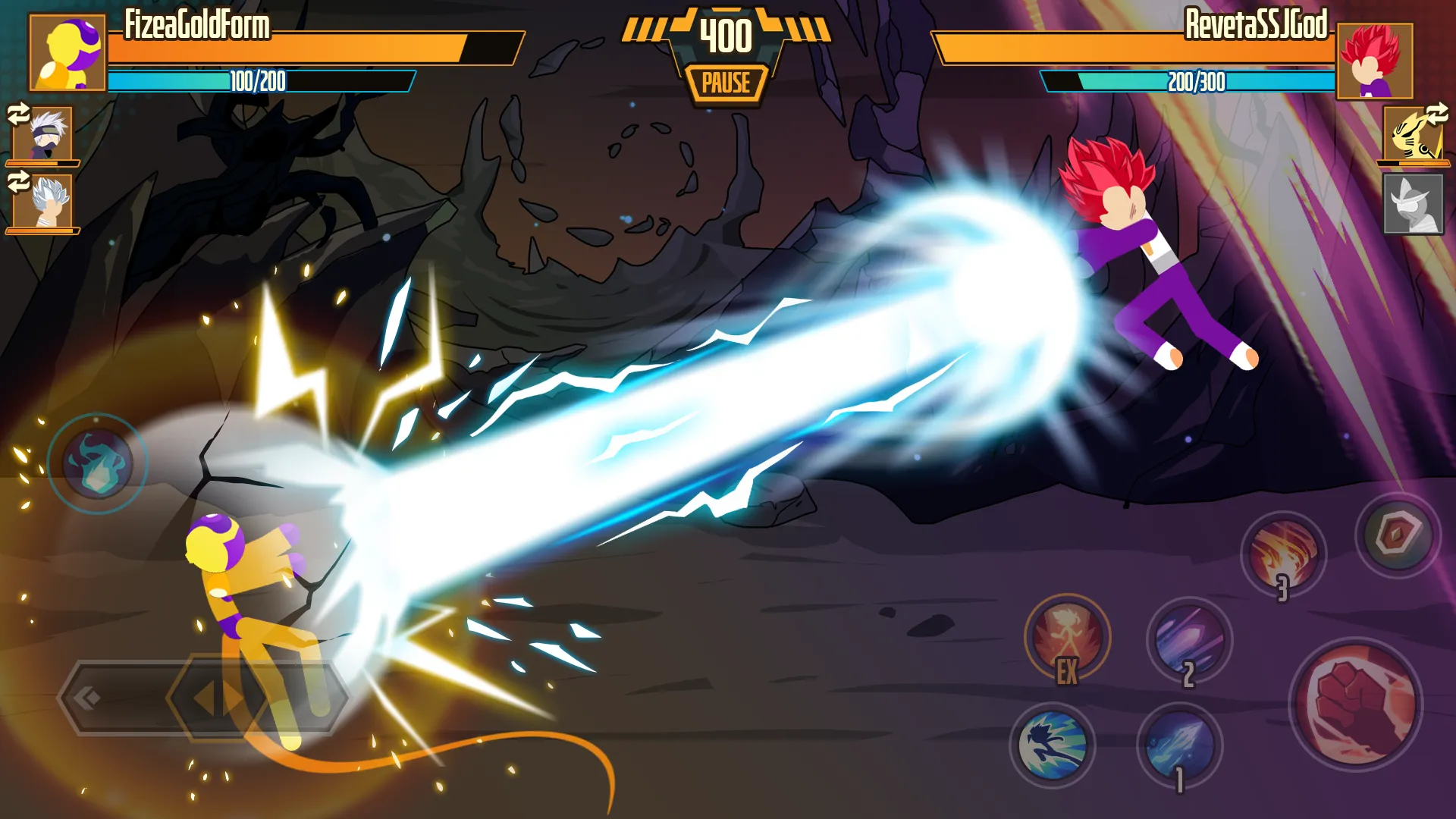 Stickman Dragon Fight v3.3.8 APK Мод (Режим бога) Screenshot 2 Stickman Dragon Fight v3.3.8 APK Мод (Режим бога) Screenshot 2