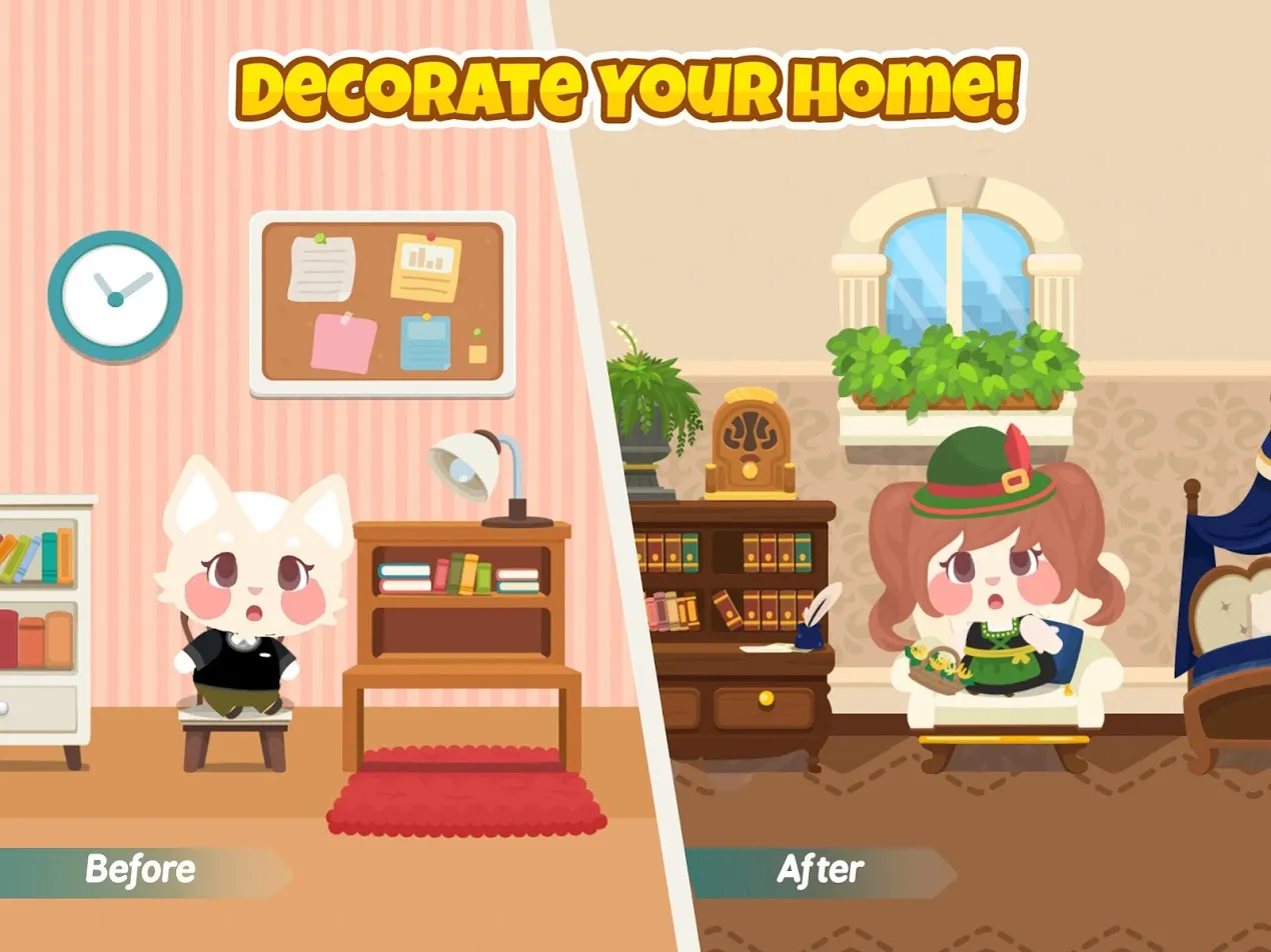 Happy Pet Story: Virtual Pet Sim [мод: много денег] Screenshot 4