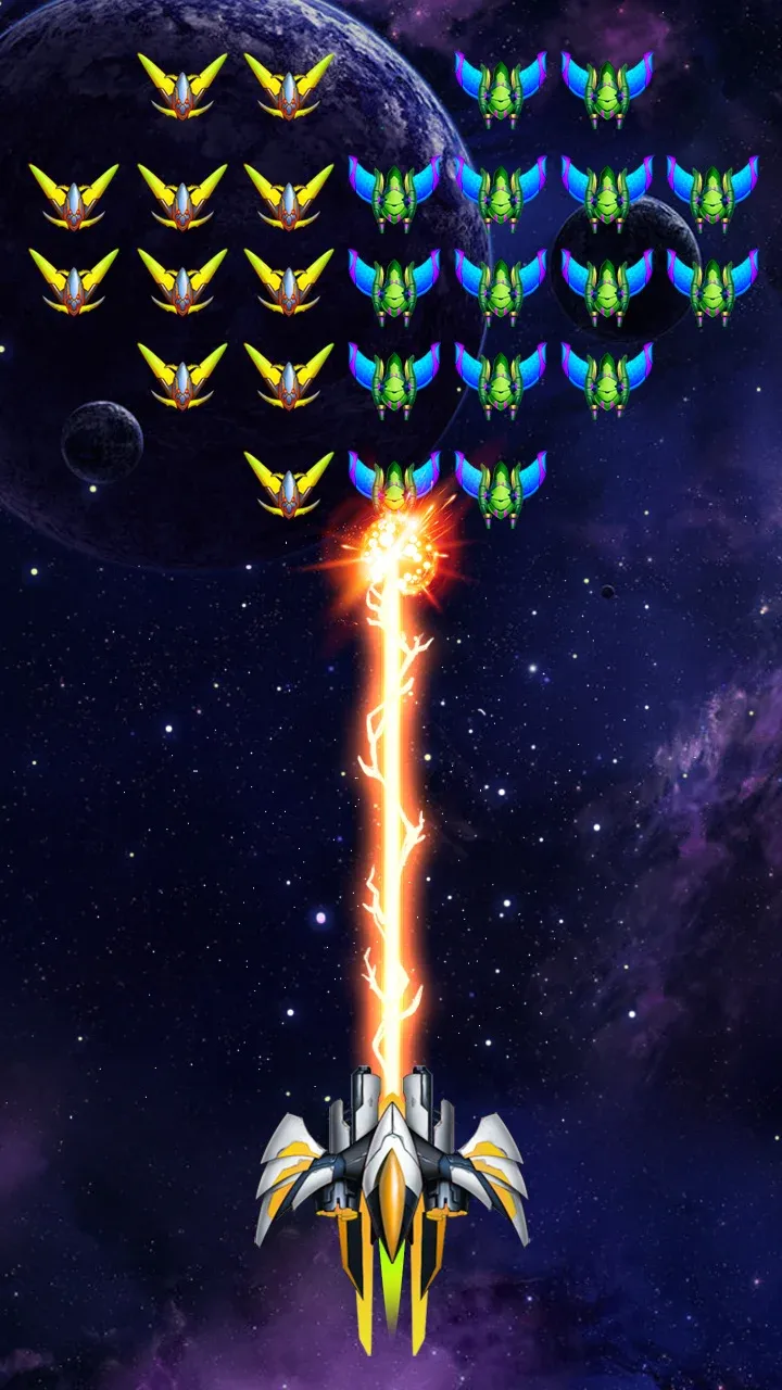 Galaxy Invader: Alien Shooting v2.9.48 APK Мод (Много денег) Screenshot 2