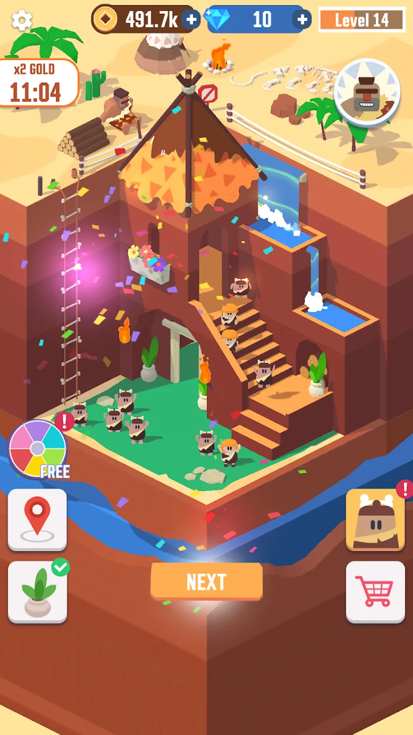 Idle Digging v1.7.6 APK Мод (Всё открыто) Screenshot 3