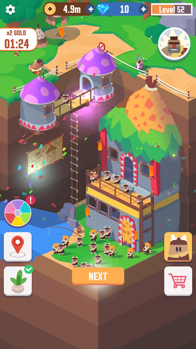 Idle Digging v1.7.6 APK Мод (Всё открыто) Screenshot 5
