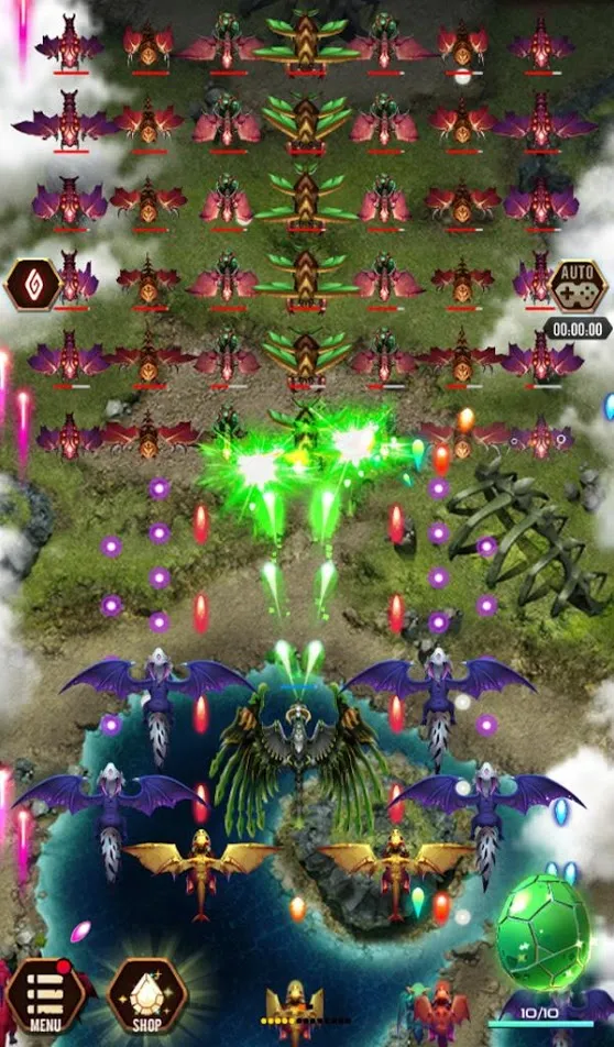 Dragon Epic – Idle & Merge – Arcade shooting game [мод: режим бога] Screenshot 3