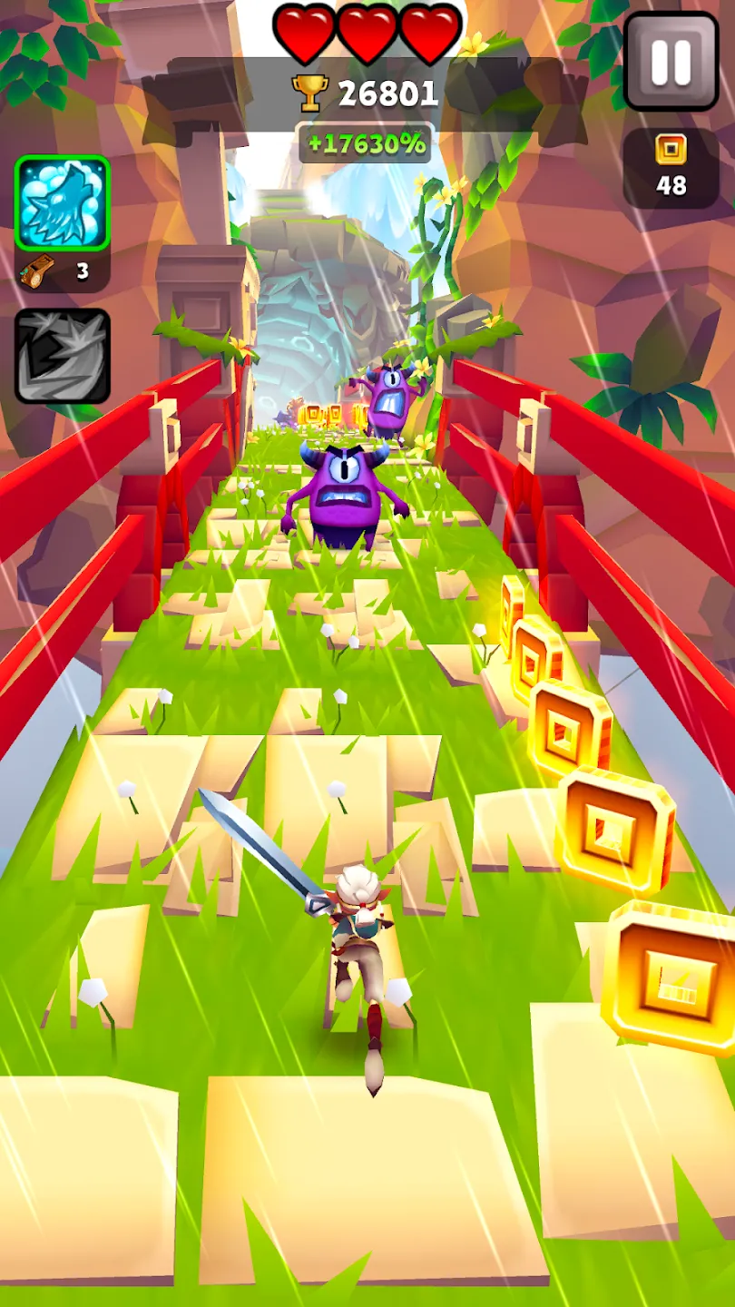 Blades of Brim v2.22.41 APK Мод (Меню, Много денег, Режим бога) Screenshot 2