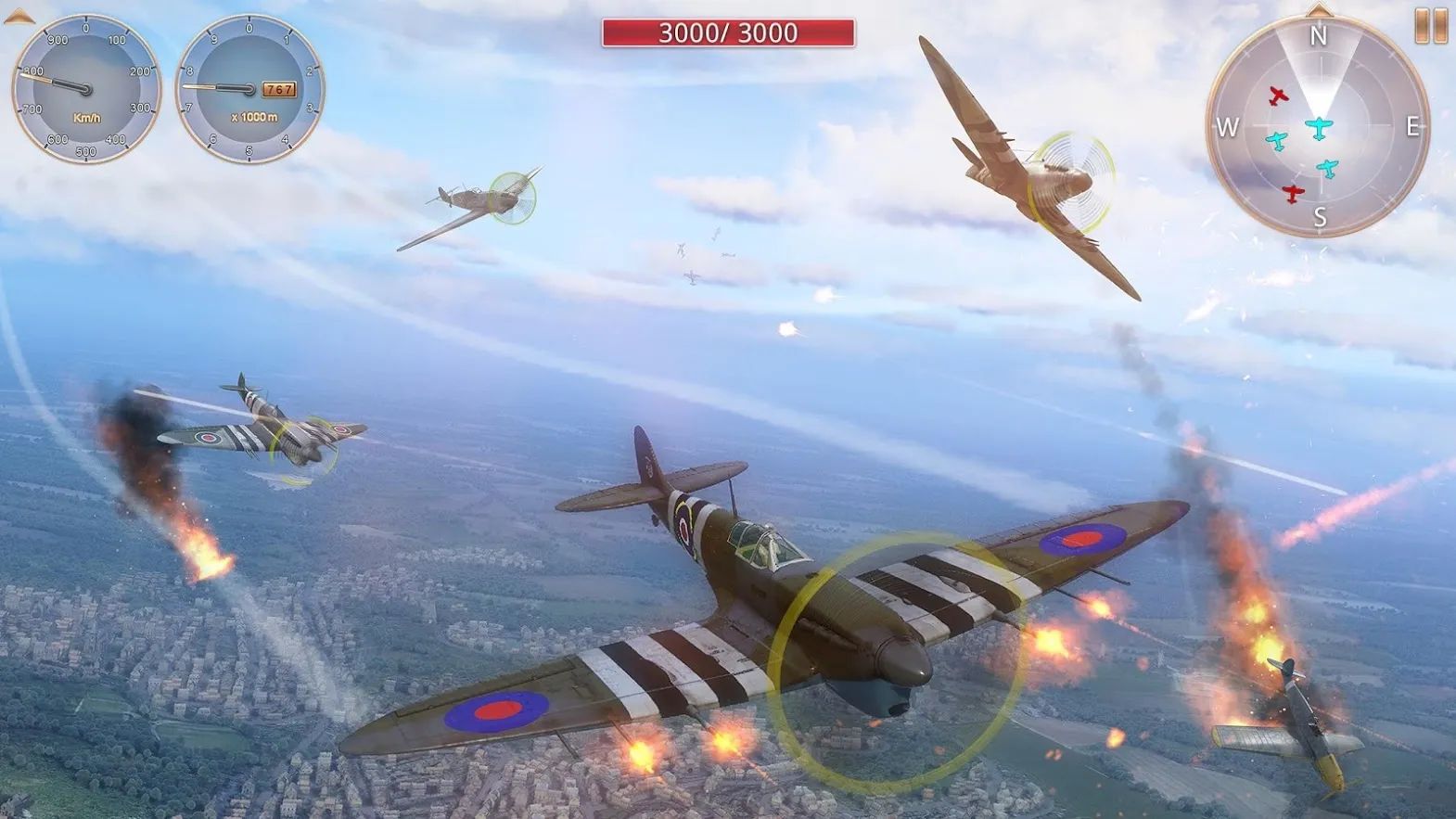 Sky Gamblers: Storm Raiders 2 [мод: много денег] Screenshot 1