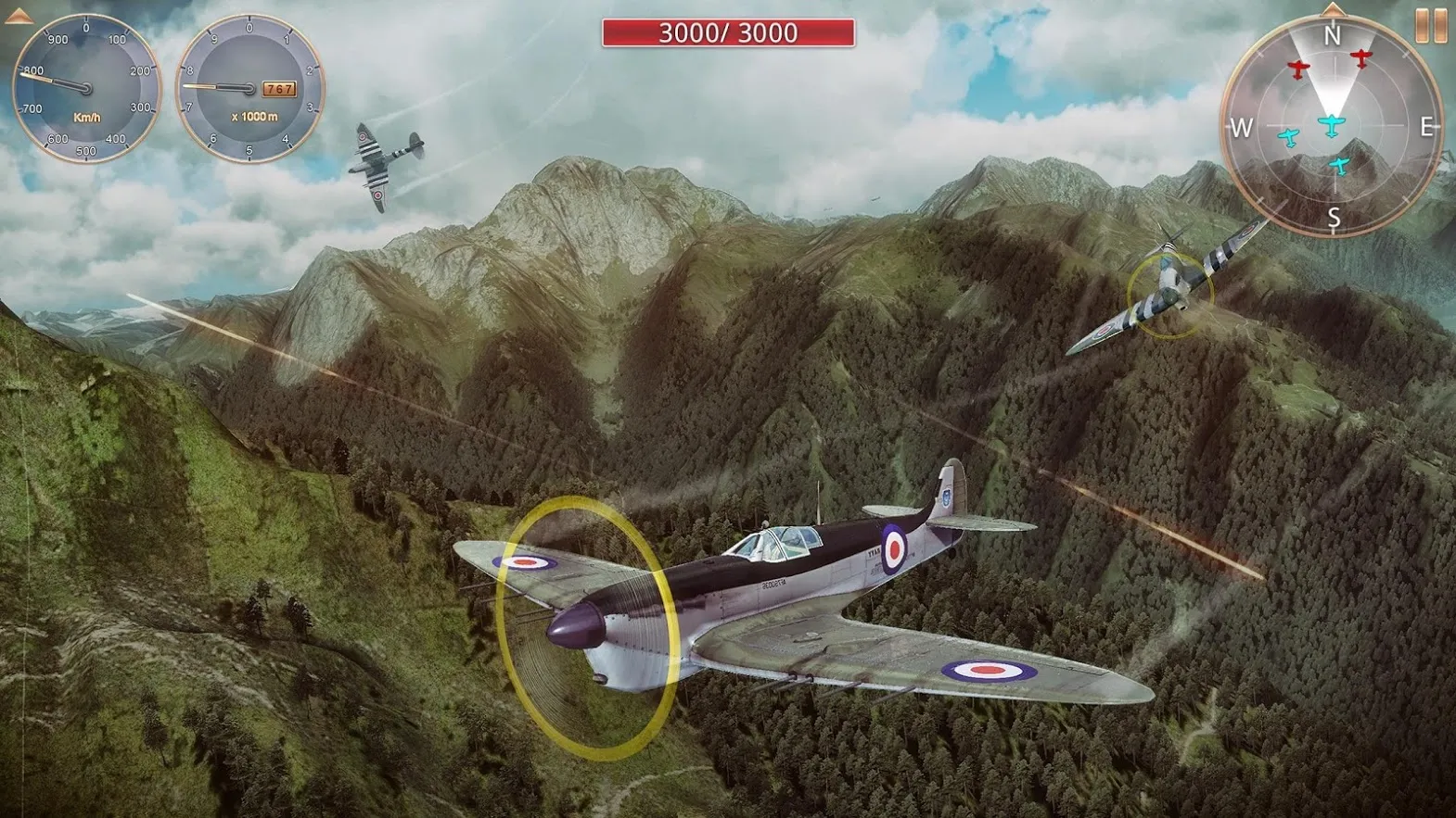Sky Gamblers: Storm Raiders 2 [мод: много денег] Screenshot 4