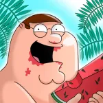 Скачать мод Family Guy Freakin Mobile Game Мод (Много денег) на Андроид