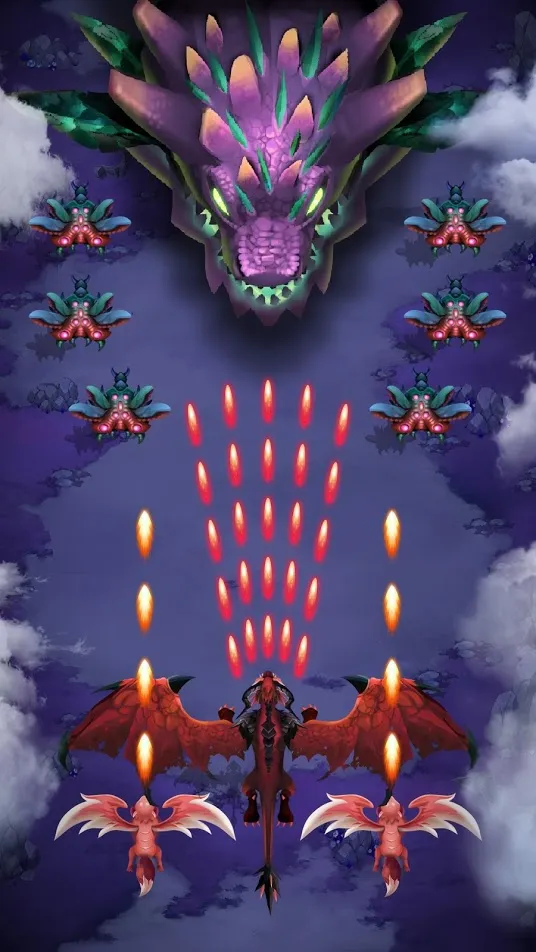 Dragon Shooter: Dragon War – драконы игра нападении [мод: много денег] Screenshot 4