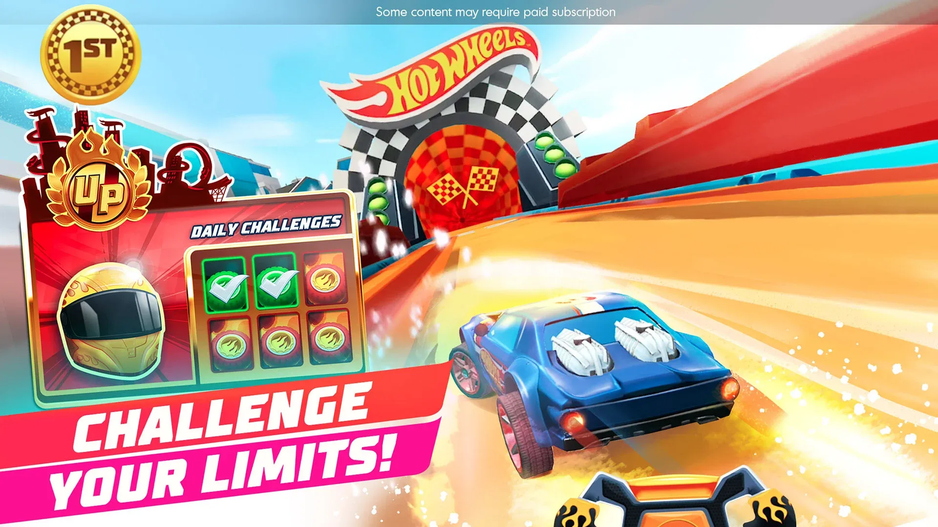 Hot Wheels Unlimited v2026.2.1 APK Мод (Всё открыто) Screenshot 1