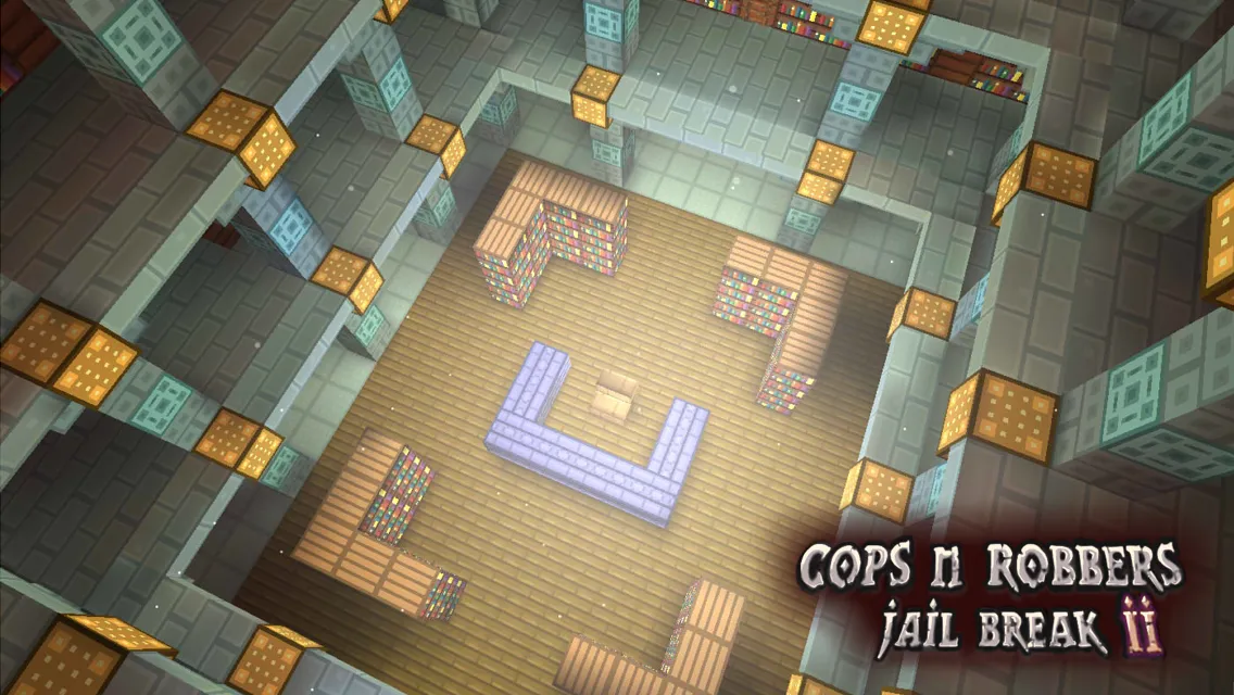 Cops N Robbers: Prison Games 2 v5.3 APK Мод (Меню, Режим бога, Много монет и предметов) Screenshot 3