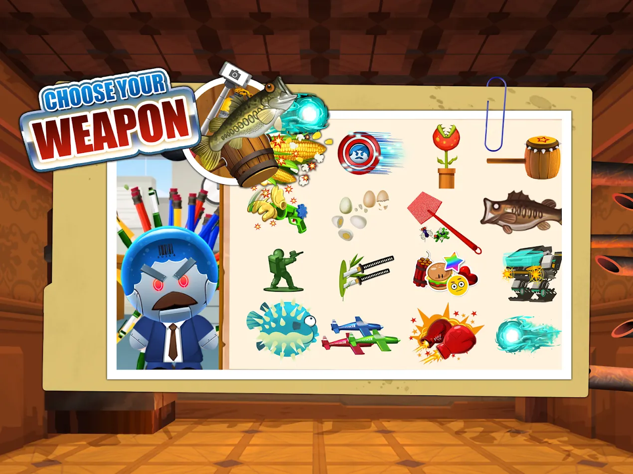Beat the Boss: Free Weapons [мод: без рекламы] Screenshot 3