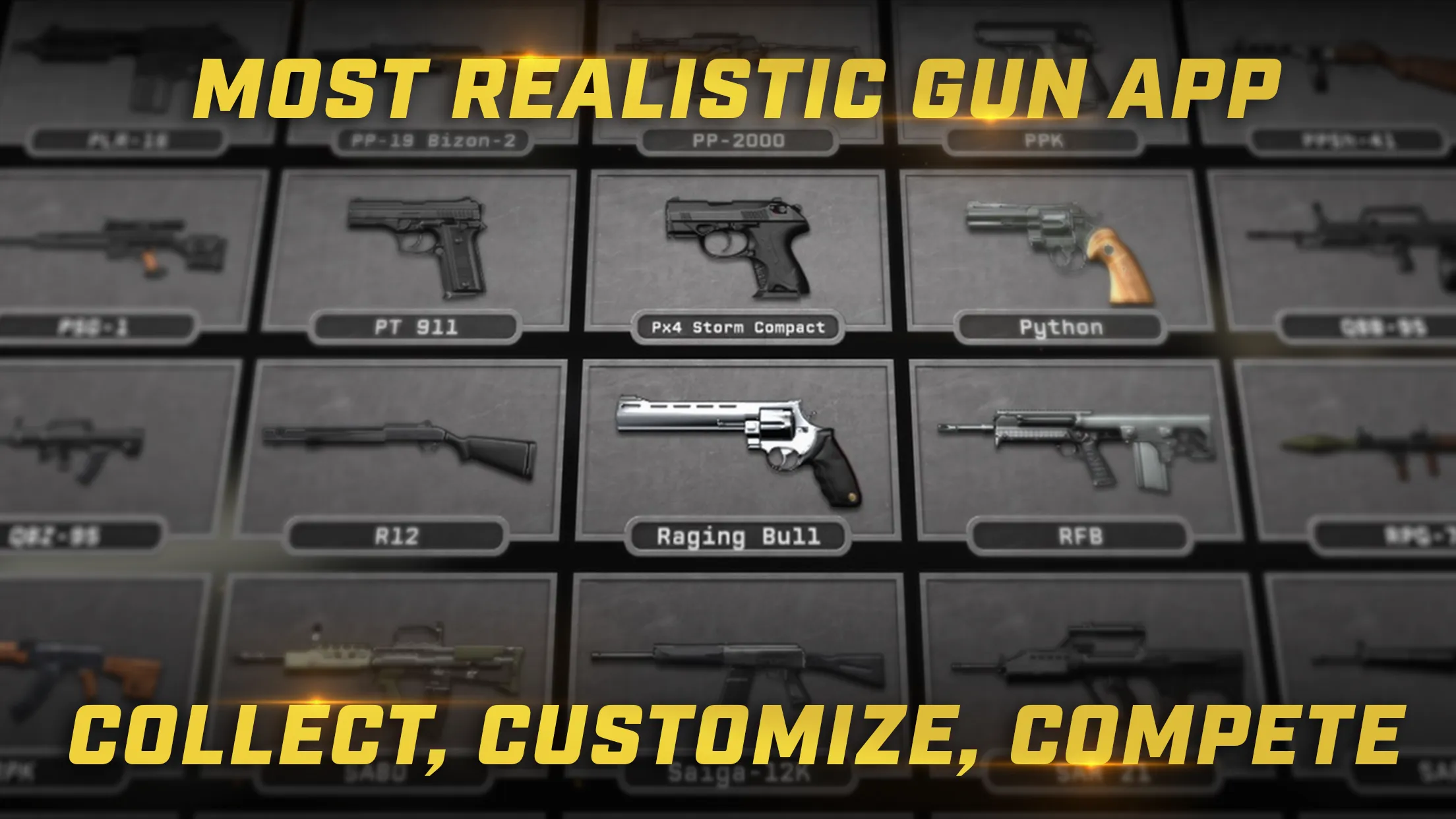 iGun Pro 2: Realistic Gun Sim v2.186 APK Мод (Всё открыто) Screenshot 1