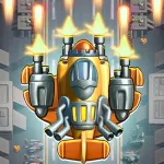 Взломанный HAWK: Cамолеты стрелялки Мод (Меню, Режим бога) на Андроид