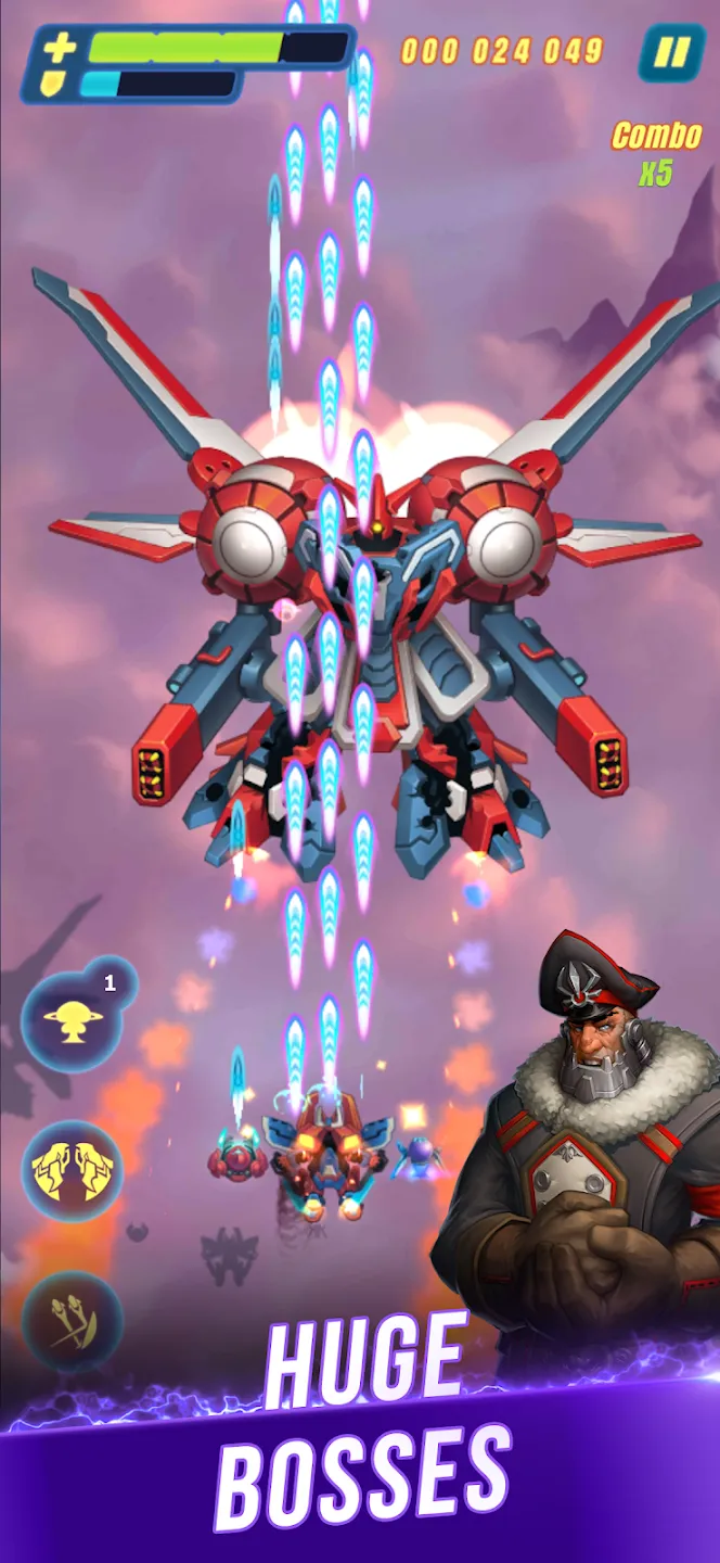 HAWK: Cамолеты стрелялки v42.4.31686 APK Мод (Меню, Режим бога) Screenshot 1 HAWK: Cамолеты стрелялки v42.4.31686 APK Мод (Меню, Режим бога) Screenshot 1