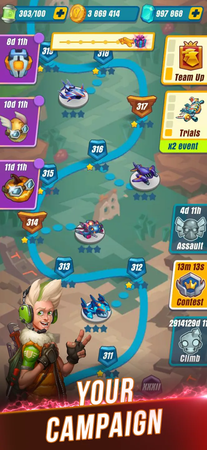 HAWK: Cамолеты стрелялки v42.4.31686 APK Мод (Меню, Режим бога) Screenshot 5 HAWK: Cамолеты стрелялки v42.4.31686 APK Мод (Меню, Режим бога) Screenshot 5