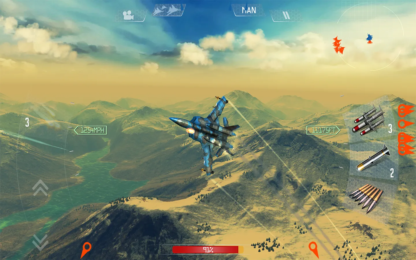 Sky Gamblers: Air Supremacy [мод: много денег] Screenshot 5
