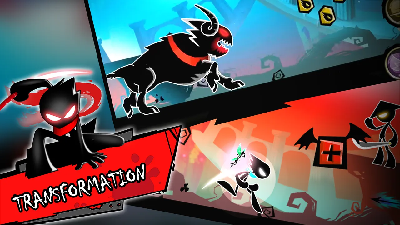 Stickman Revenge 2 [мод: много денег] Screenshot 5