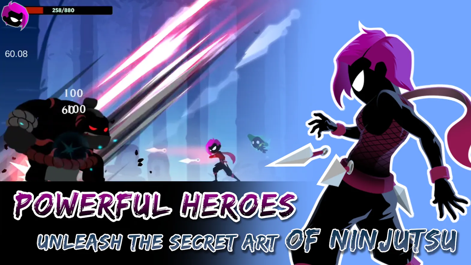 Stickman Revenge: Demon Slayer [мод: много денег] Screenshot 3