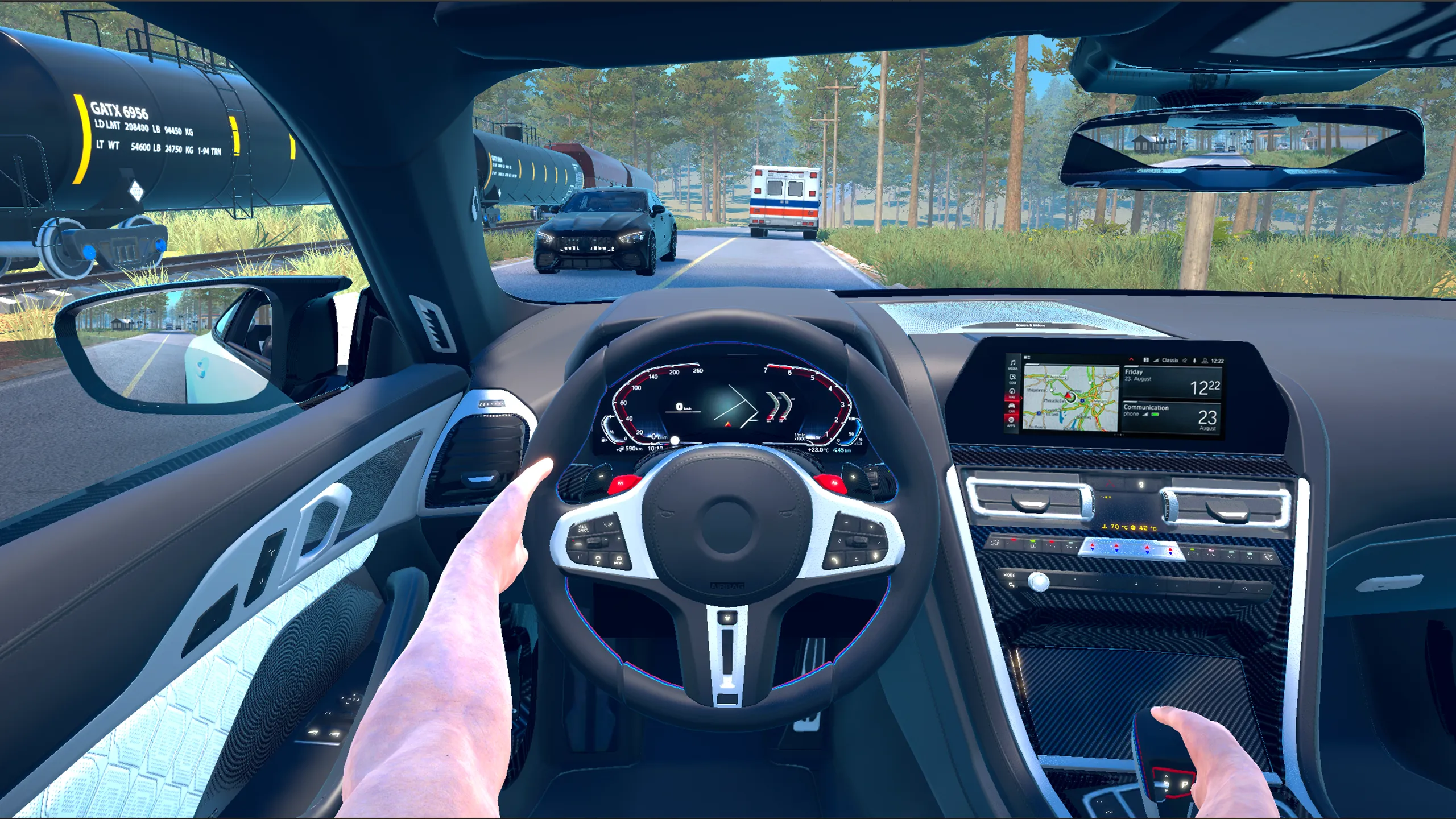 Driving School Simulator v13.15 APK Мод (Много денег) Screenshot 1