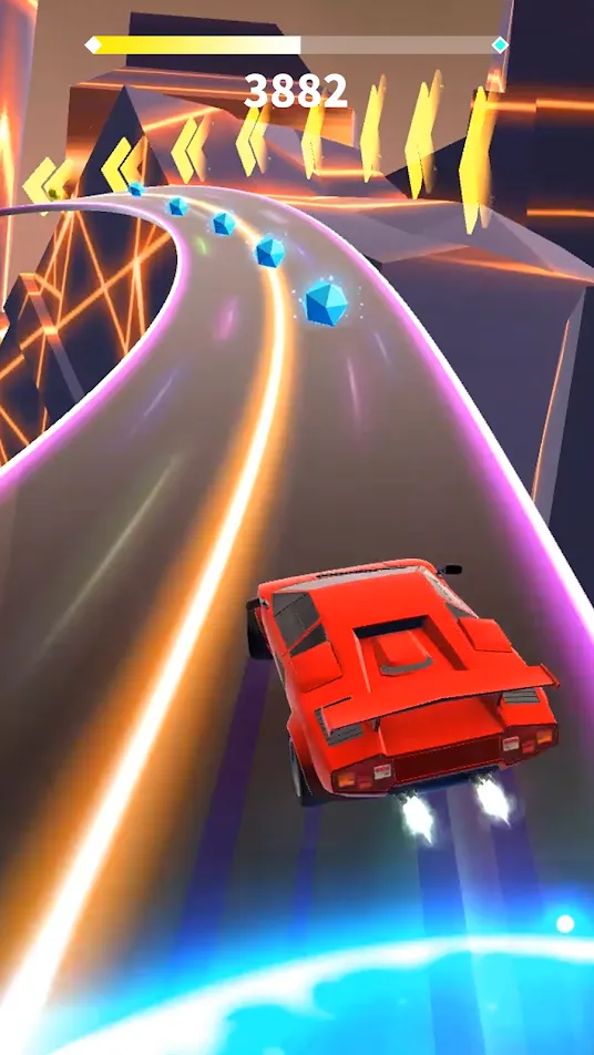 Racing Rhythm [мод: бесплатные покупки] Screenshot 5