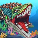 Скачать взлом Sea Monster City Мод (Много денег) на Андроид