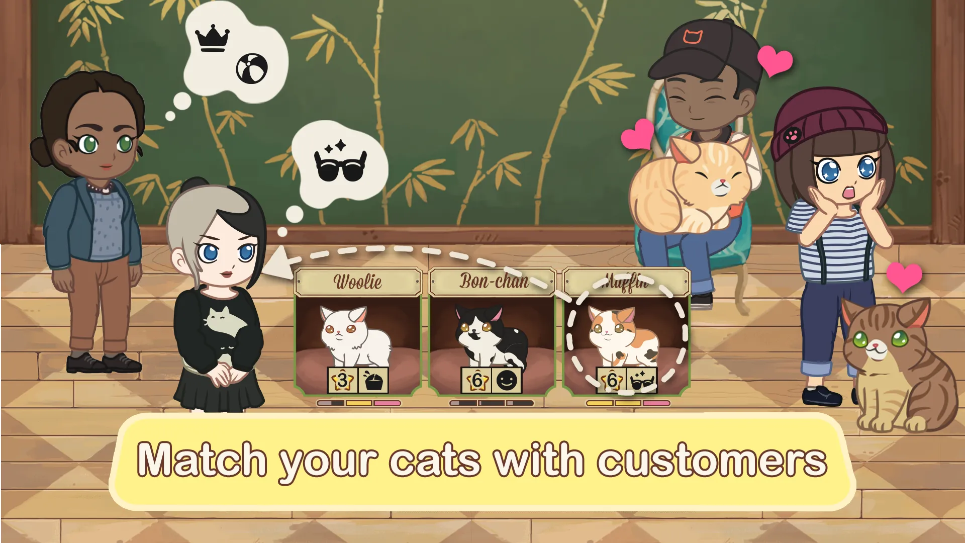 Furistas Кошачье кафе v3.185 APK Мод (Много денег) Screenshot 3