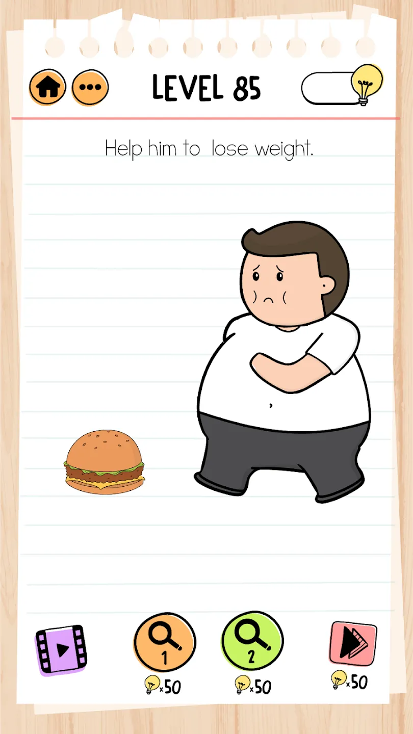 Brain Test 2: Хитрые Рассказы v1.22.04 APK Мод (Много подсказок) Screenshot 1