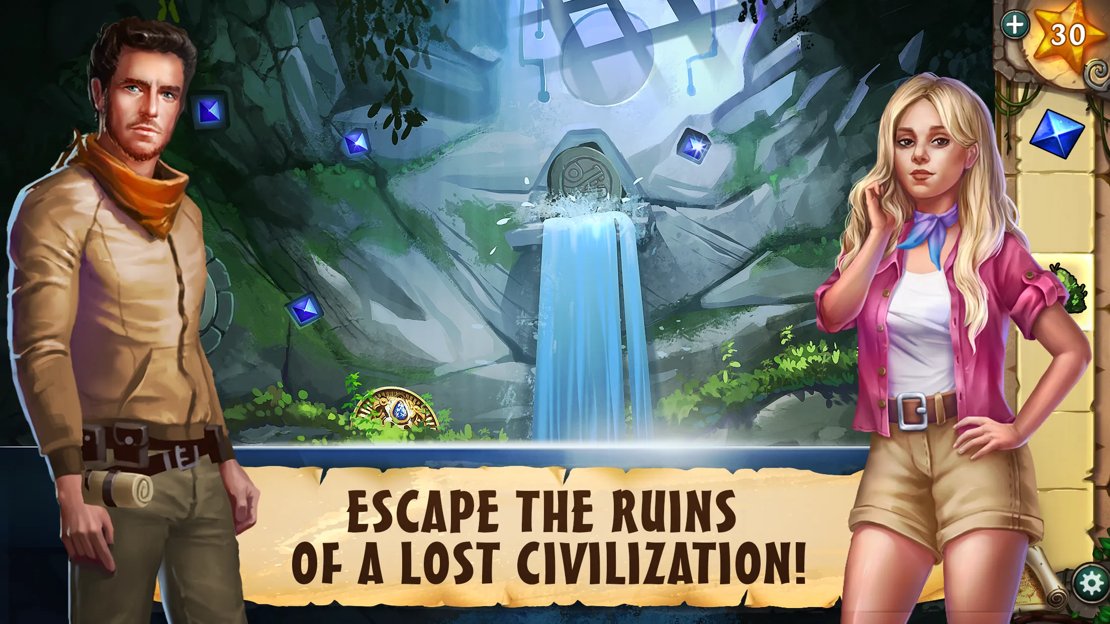 Adventure Escape: Dark Ruins v1.30 APK Мод (Много денег) Screenshot 1