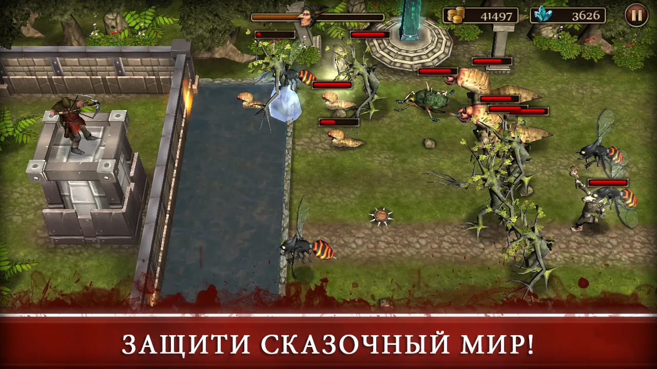 Three Defenders 2 – Ranger [мод: много денег] Screenshot 1