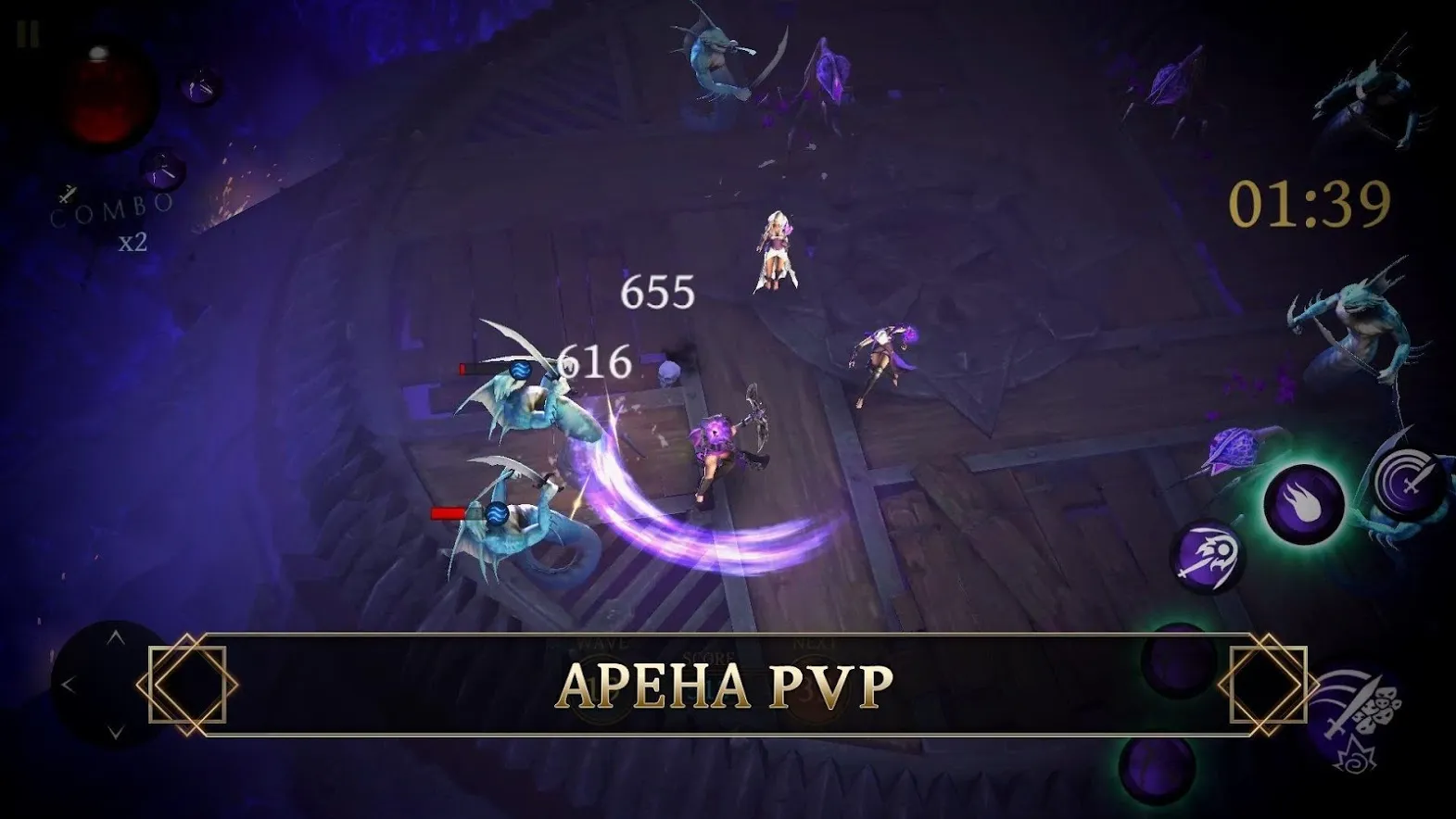 Blade Bound: Legendary Hack’n’Slash РПГ Action RPG [мод: меню + встроенный кэш] Screenshot 5