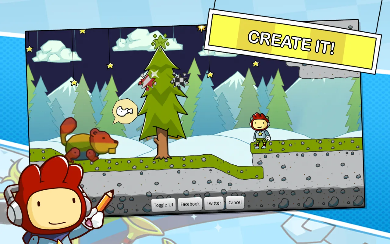 Scribblenauts Remix [мод: всё открыто] Screenshot 2