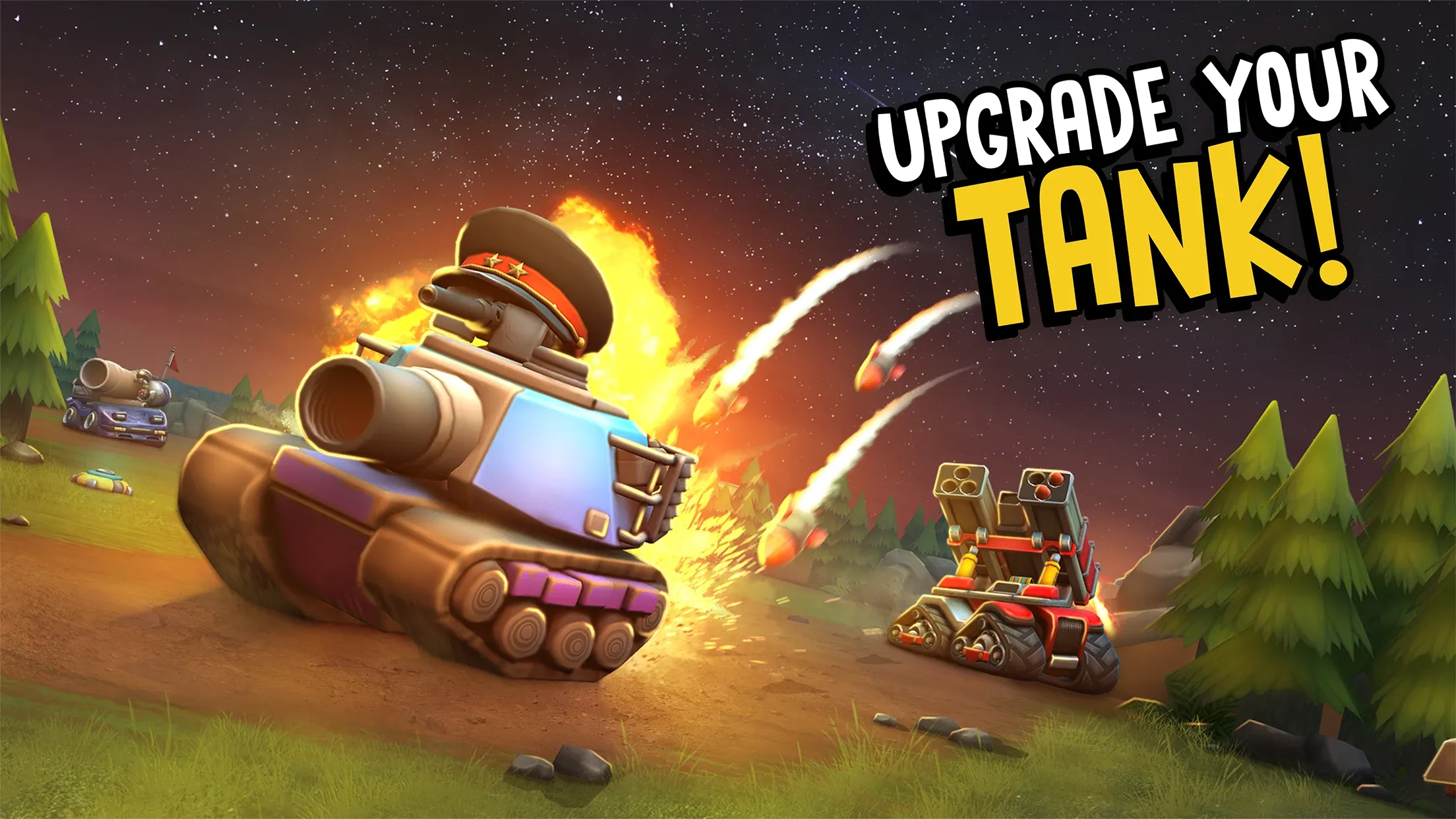 Пико-танки: Мультиплеер v60.1.0 APK Мод (Бесконечные боеприпасы) Screenshot 1